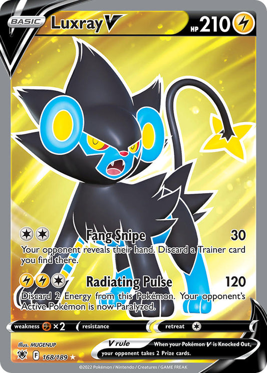 Luxray V | Astral Radiance 168/189