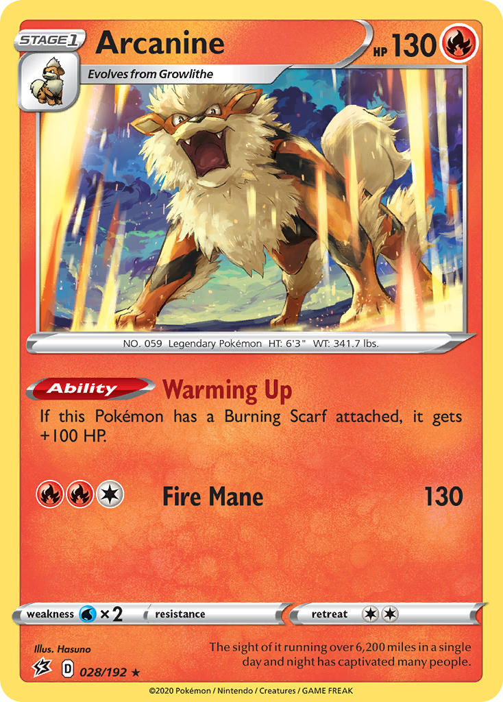 Arcanine | Rebel Clash 028/192