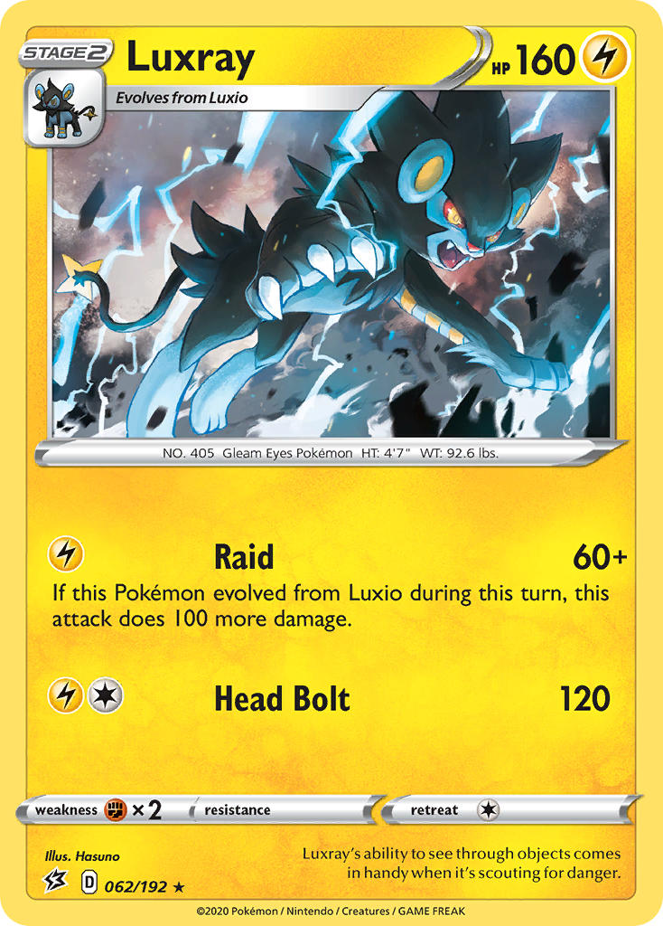 Luxray | Rebel Clash 062/192