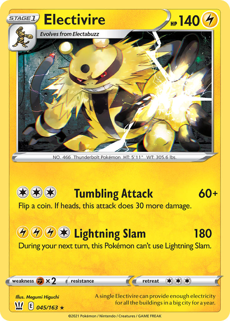 Electivire | Battle Styles 045/163