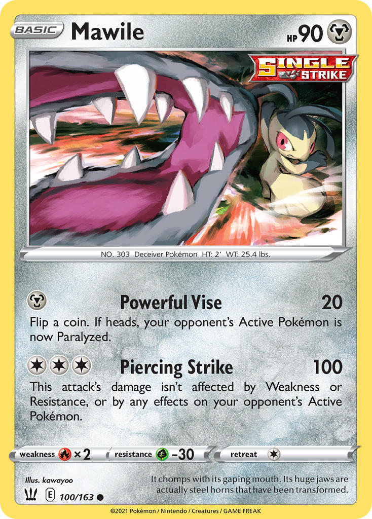 Mawile | Battle Styles 100/163