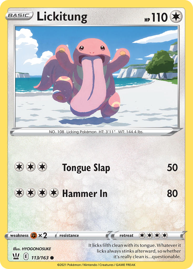 Lickitung | Battle Styles 113/163