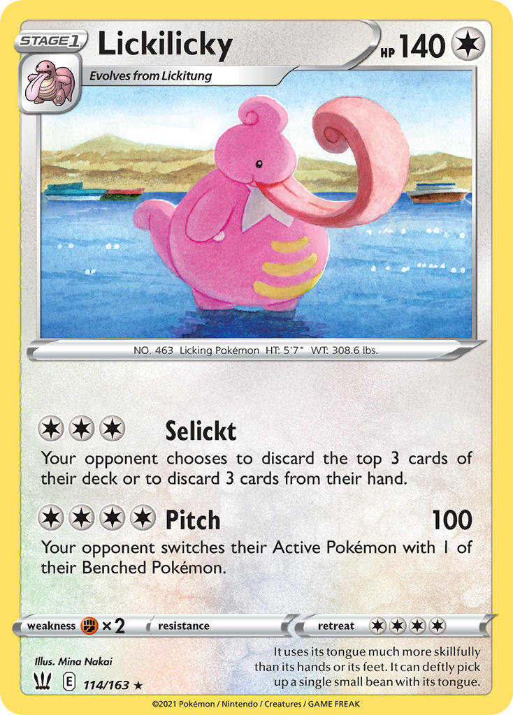 Lickilicky | Battle Styles 114/163