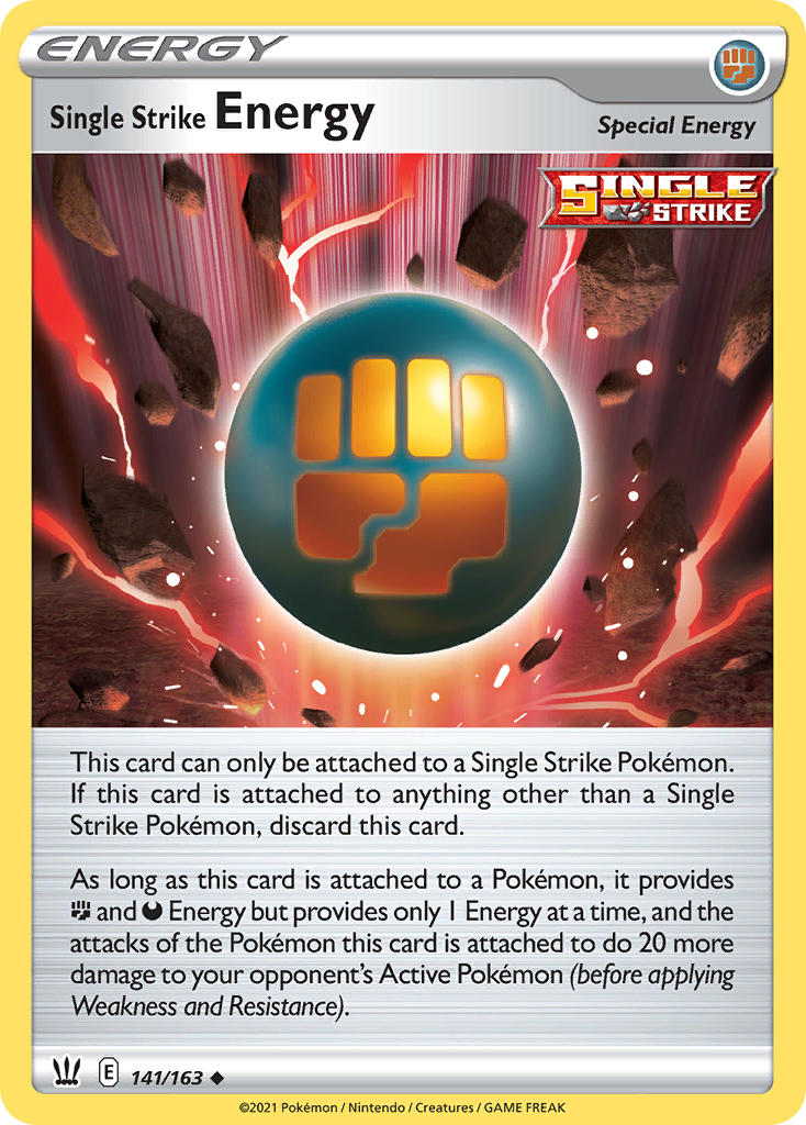 Single Strike Energy | Battle Styles 141/163