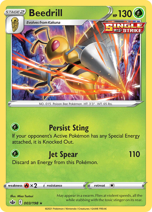 Beedrill | Chilling Reign 003/198