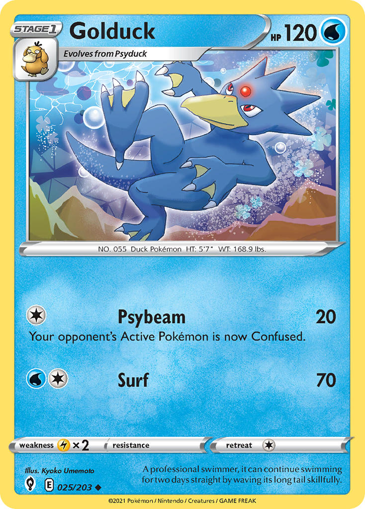 Golduck | Evolving Skies 025/203