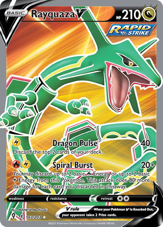 Rayquaza V | Evolving Skies 193/203