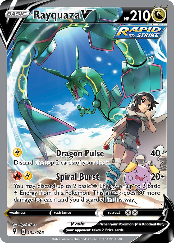 Rayquaza V | Evolving Skies 194/203