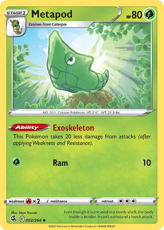 Metapod | Fusion Strike 002/264