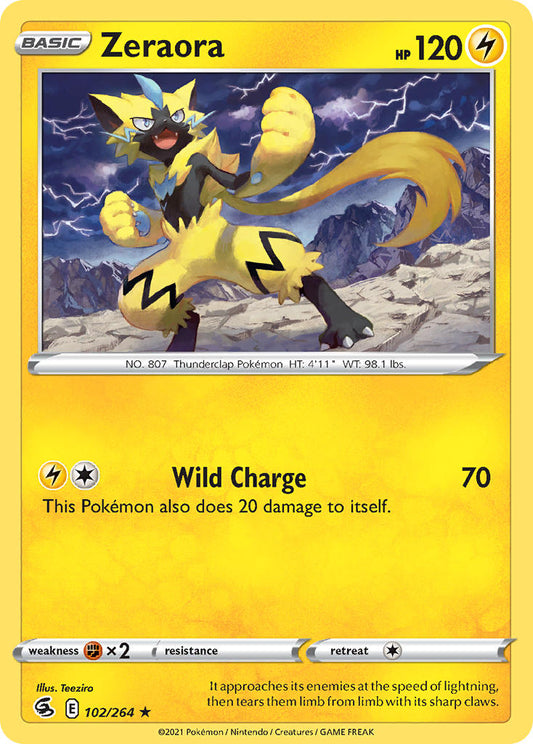 Zeraora | Fusion Strike 102/264