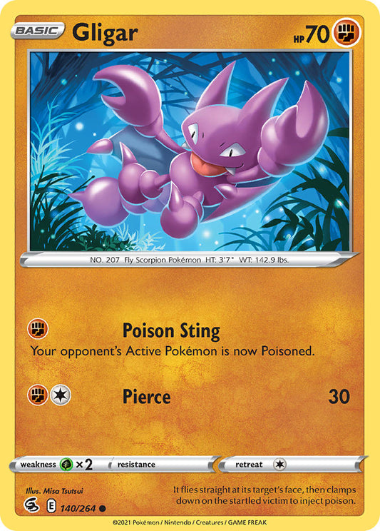 Gligar | Fusion Strike 140/264