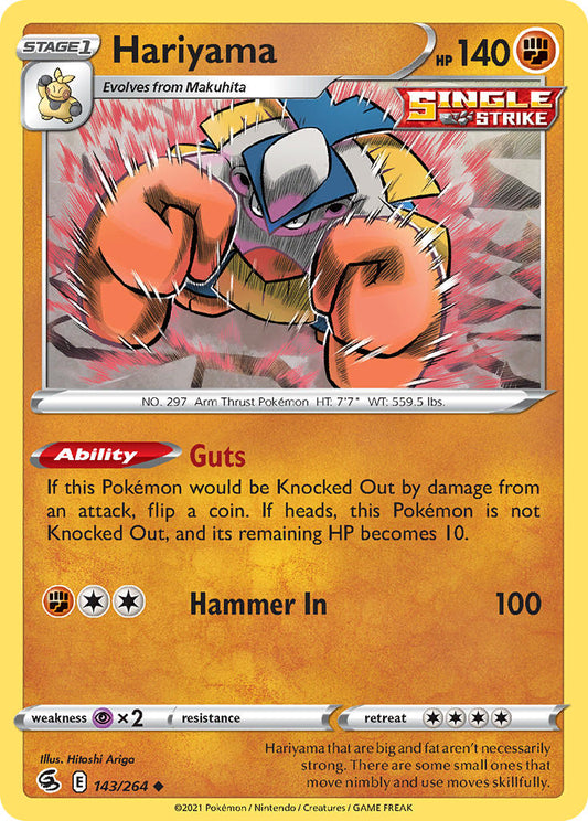 Hariyama | Fusion Strike 143/264