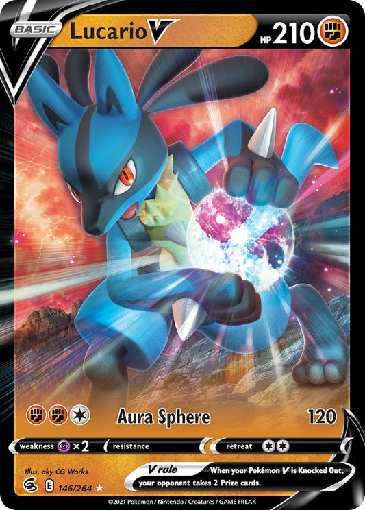 Lucario V | Fusion Strike 146/264