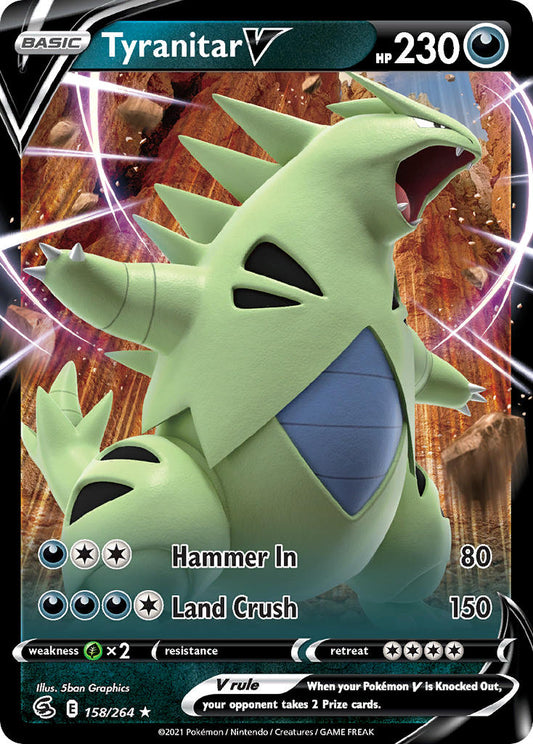 Tyranitar V | Fusion Strike 158/264