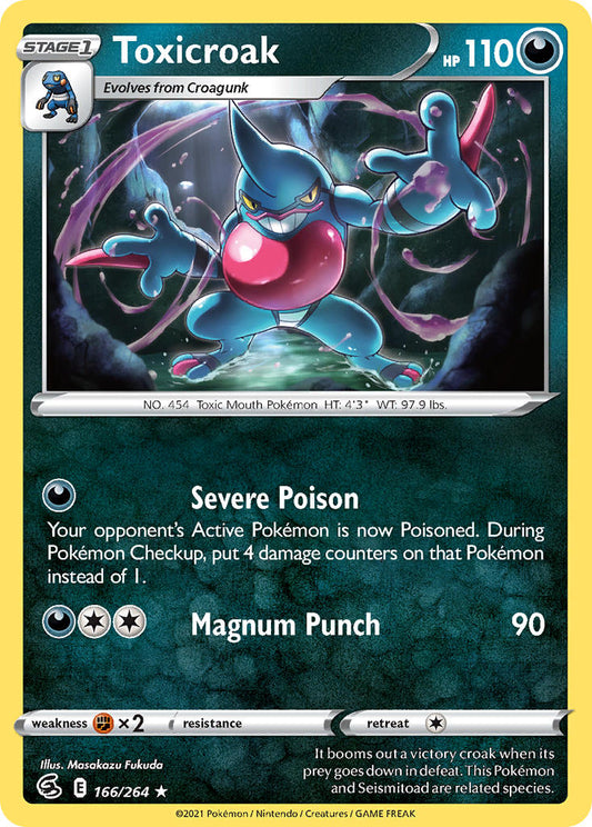 Toxicroak | Fusion Strike 166/264