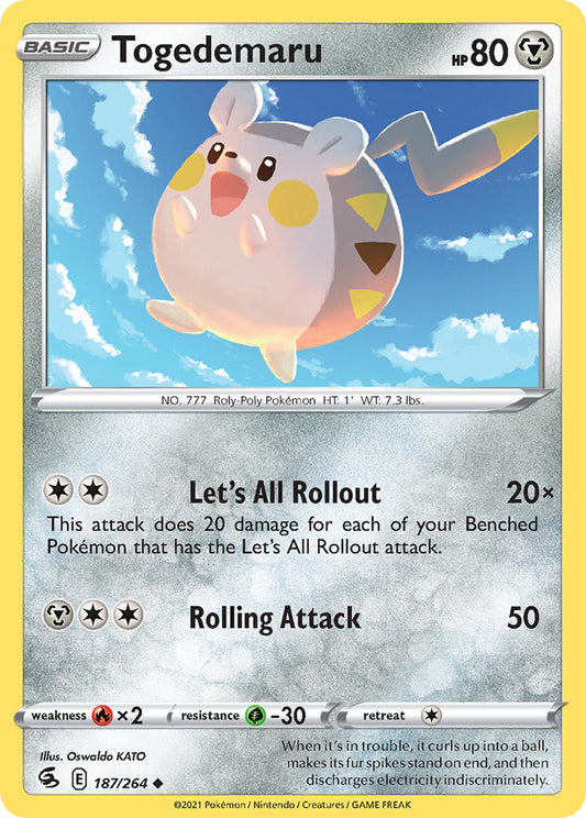 Togedemaru | Fusion Strike 187/264