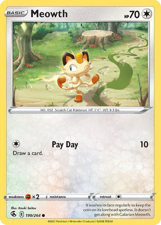 Meowth | Fusion Strike 199/264