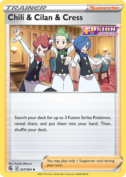 Chili & Cilan & Cress | Fusion Strike 227/264