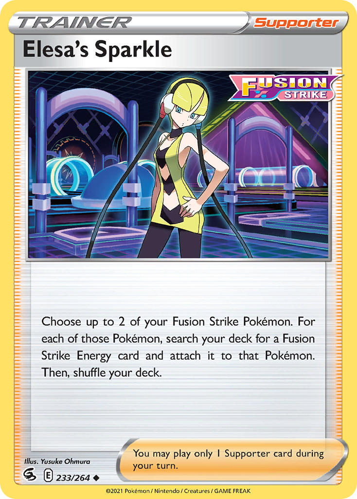 Elesa's Sparkle | Fusion Strike 233/264