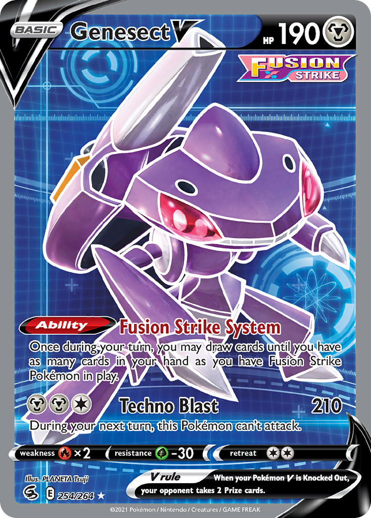 Genesect V | Fusion Strike 254/264