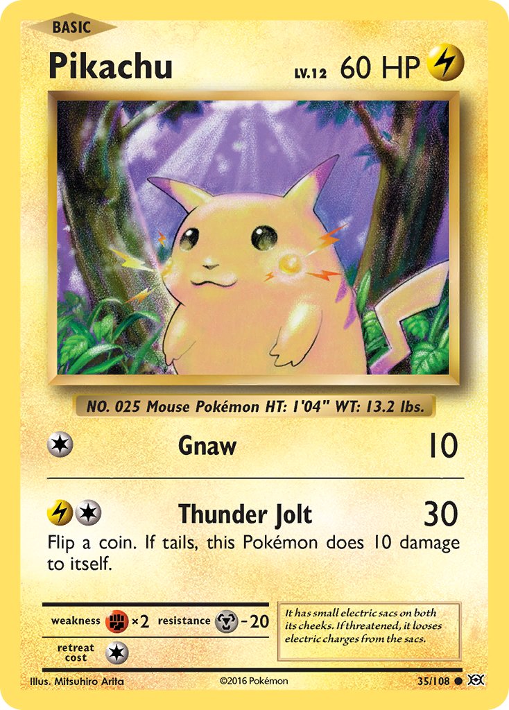 Pikachu | Evolutions 035/108