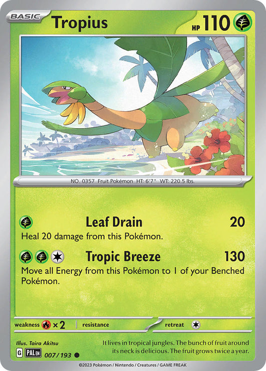 Tropius | Paldea Evolved 007/193