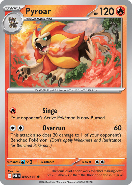 Pyroar | Paldea Evolved 032/193