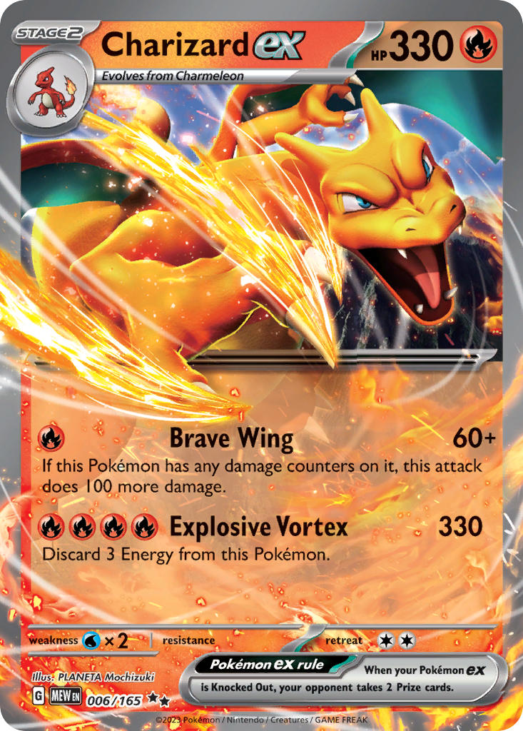 Charizard ex | Pokemon 151 006/165