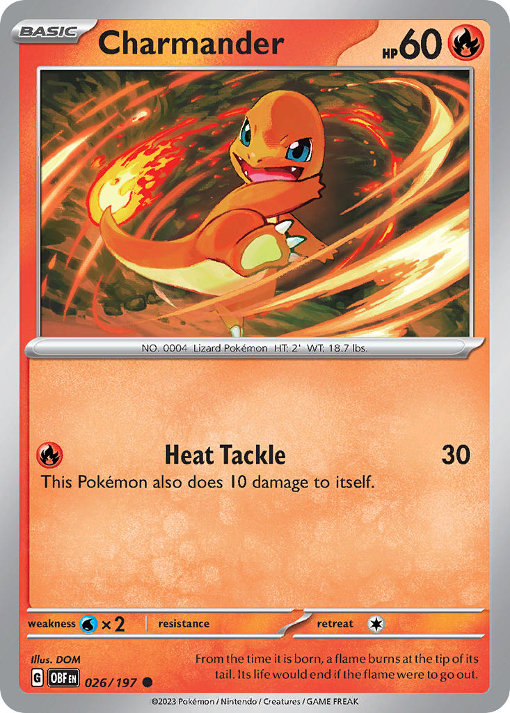 Charmander | Obsidian Flames 026/197