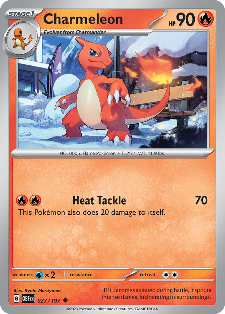 Charmeleon | Obsidian Flames 027/197