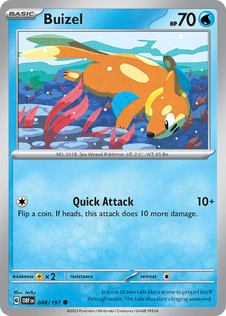 Buizel | Obsidian Flames 048/197