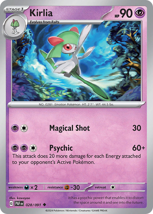 Kirlia | Paldean Fates 28/91