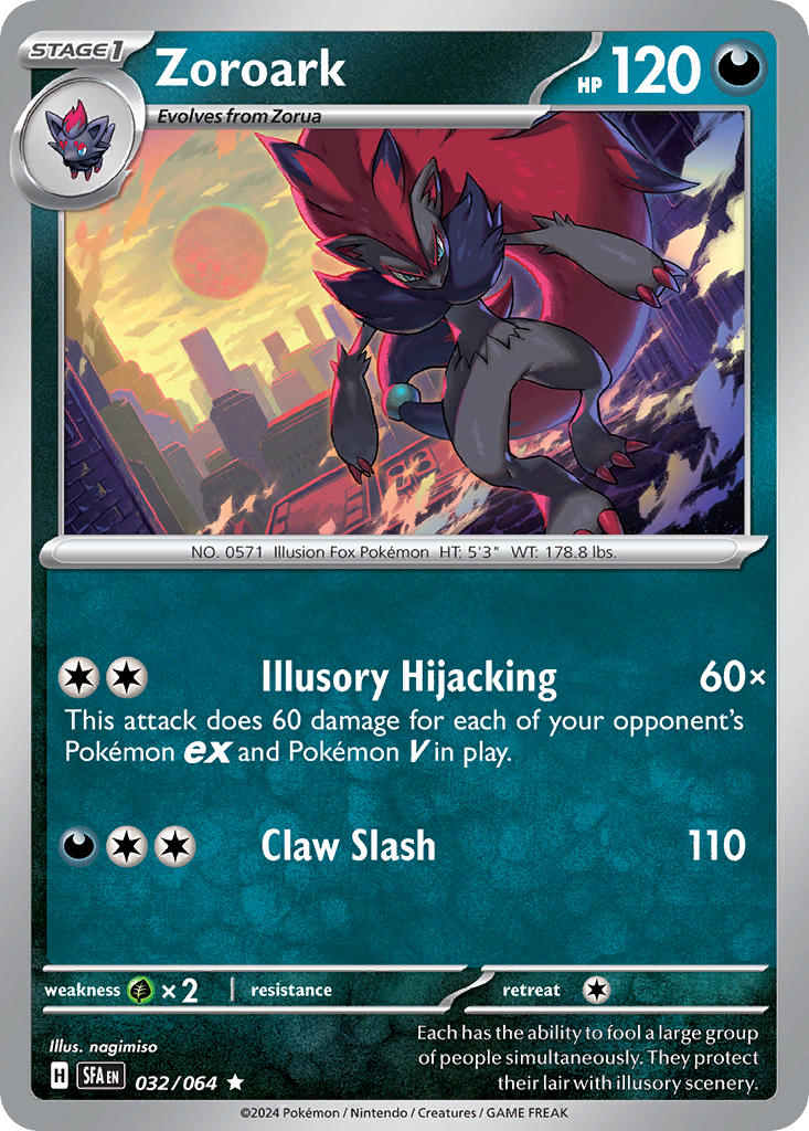 Zoroark | Shrouded Fable 32/64