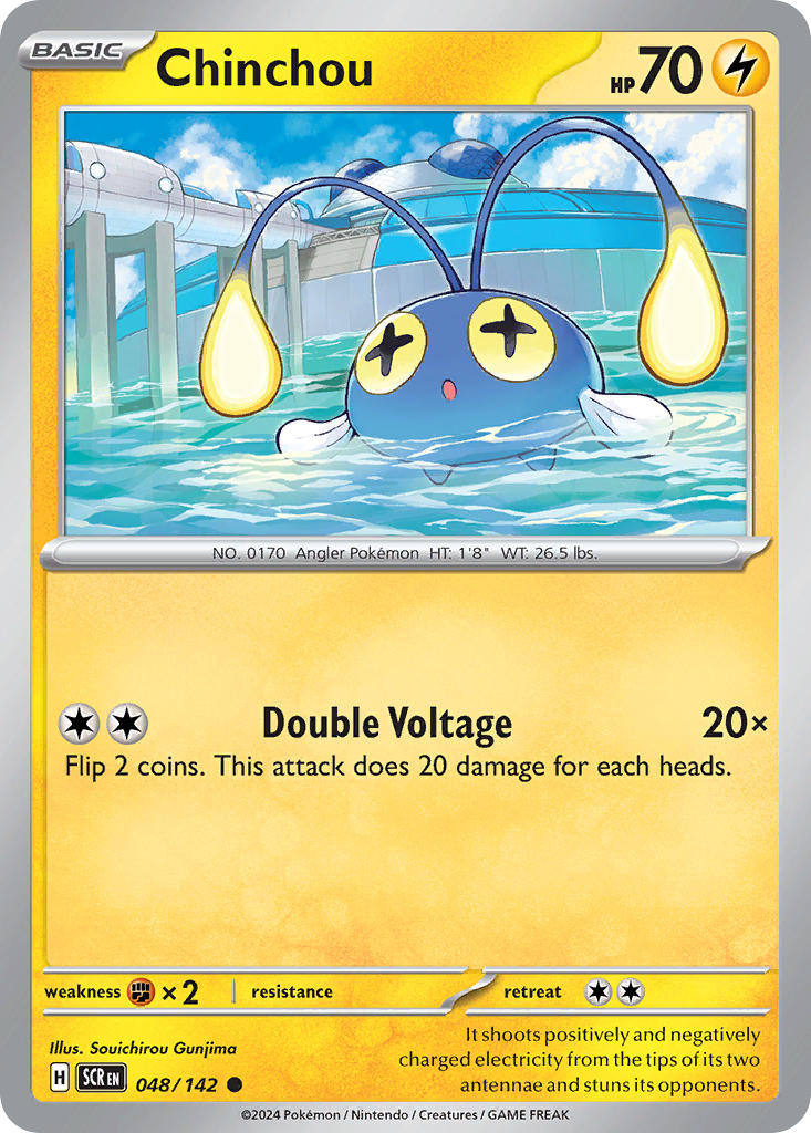 Chinchou | Stellar Crown 048/142