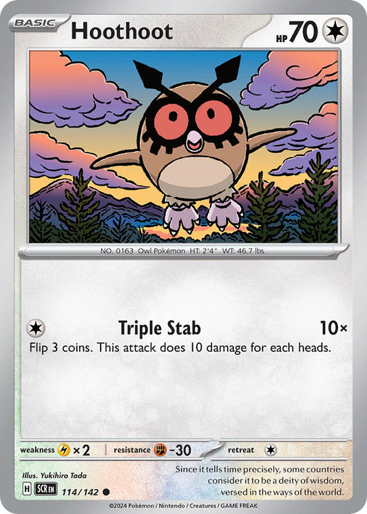 Hoothoot | Stellar Crown 114/142