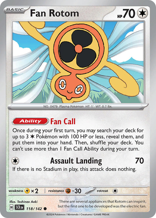 Fan Rotom | Stellar Crown 118/142