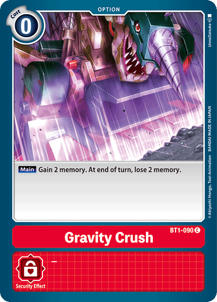 Gravity Crush BT1-090