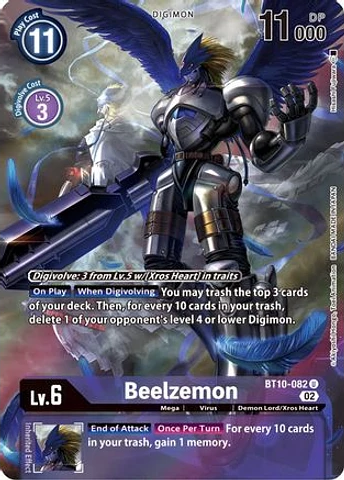 Beelzemon BT10-082 (Alternate Art)