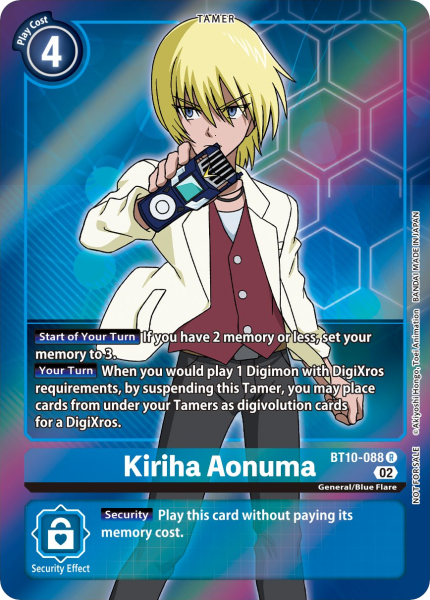 Kiriha Aonuma BT10-088 (Alternate Art)