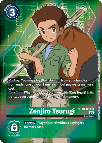 Zenjiro Tsurugi BT10-090 (Alternate Art)