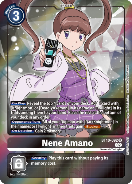 Nene Amano BT10-092 (Alternate Art)