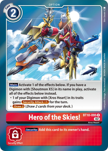 Hero of the Skies! BT10-095