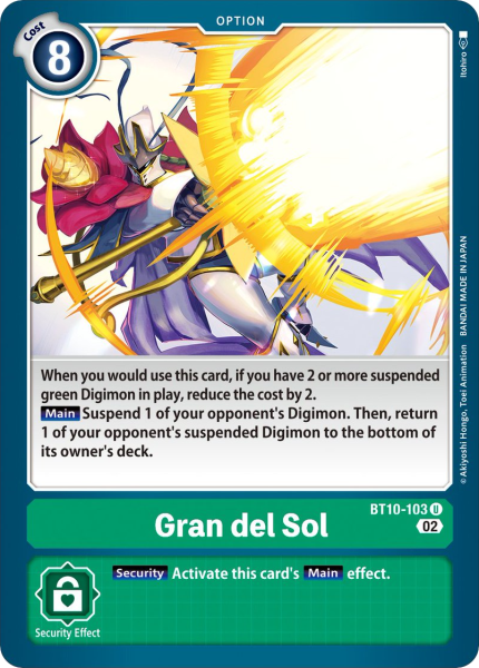 Gran del Sol BT10-103