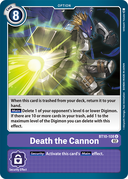 Death the Cannon BT10-108