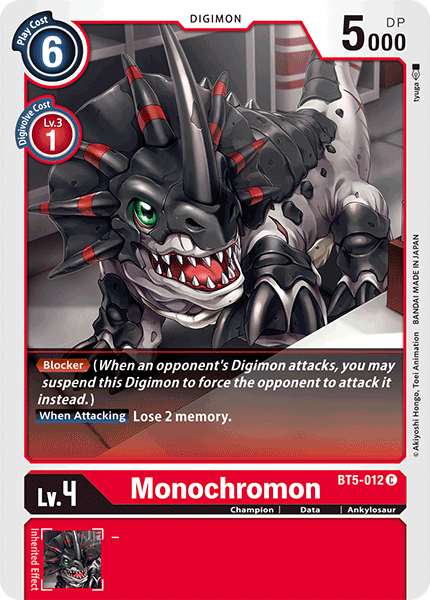 Monochromon BT5-012