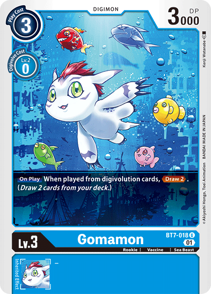 Gomamon BT7-018