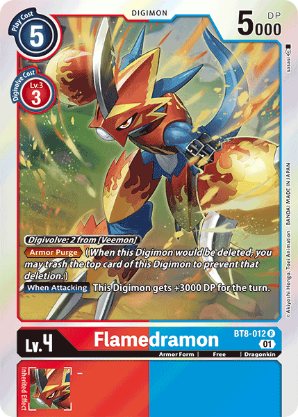 Flamedramon BT8-012