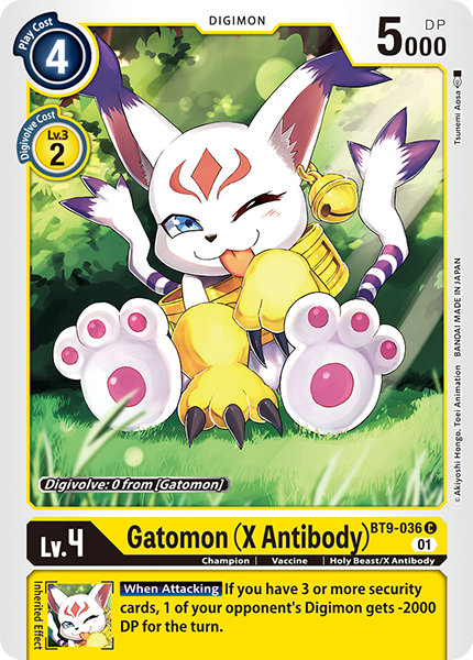 Gatomon (X Antibody) BT9-036