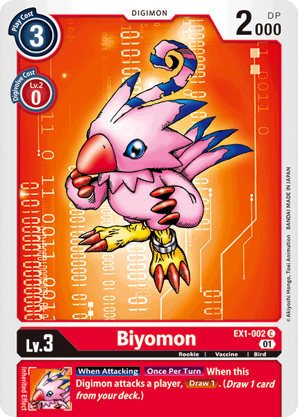 Biyomon EX1-002