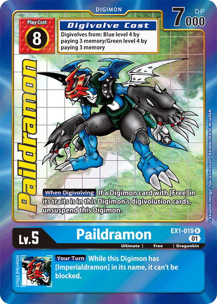 Paildramon EX1-019 (Alternate Art)